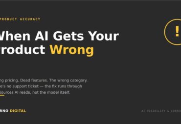 What happens when AI describes your product incorrectly