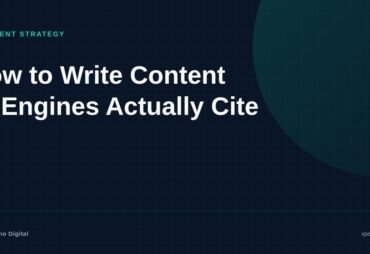 What makes content citable by AI engines