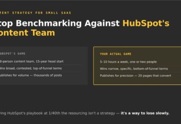 Why doesn't the enterprise content playbook work for small teams?
